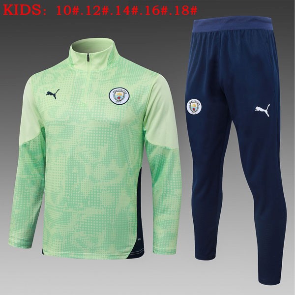Ninos Sudadera De Training Manchester City 2026-2027 Verde